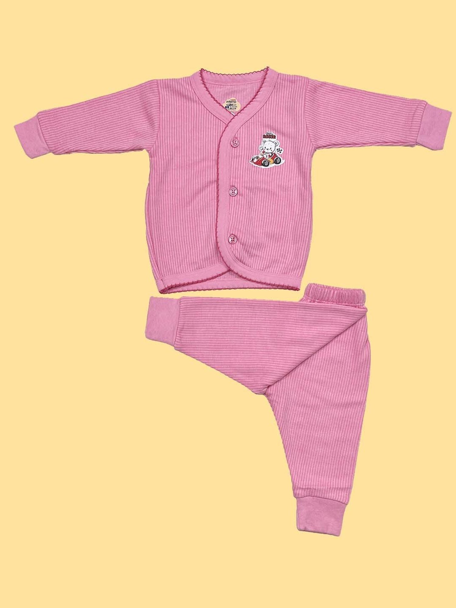 Bodycare Kids Assorted Striped Full Sleeves T-Shirt with Pants