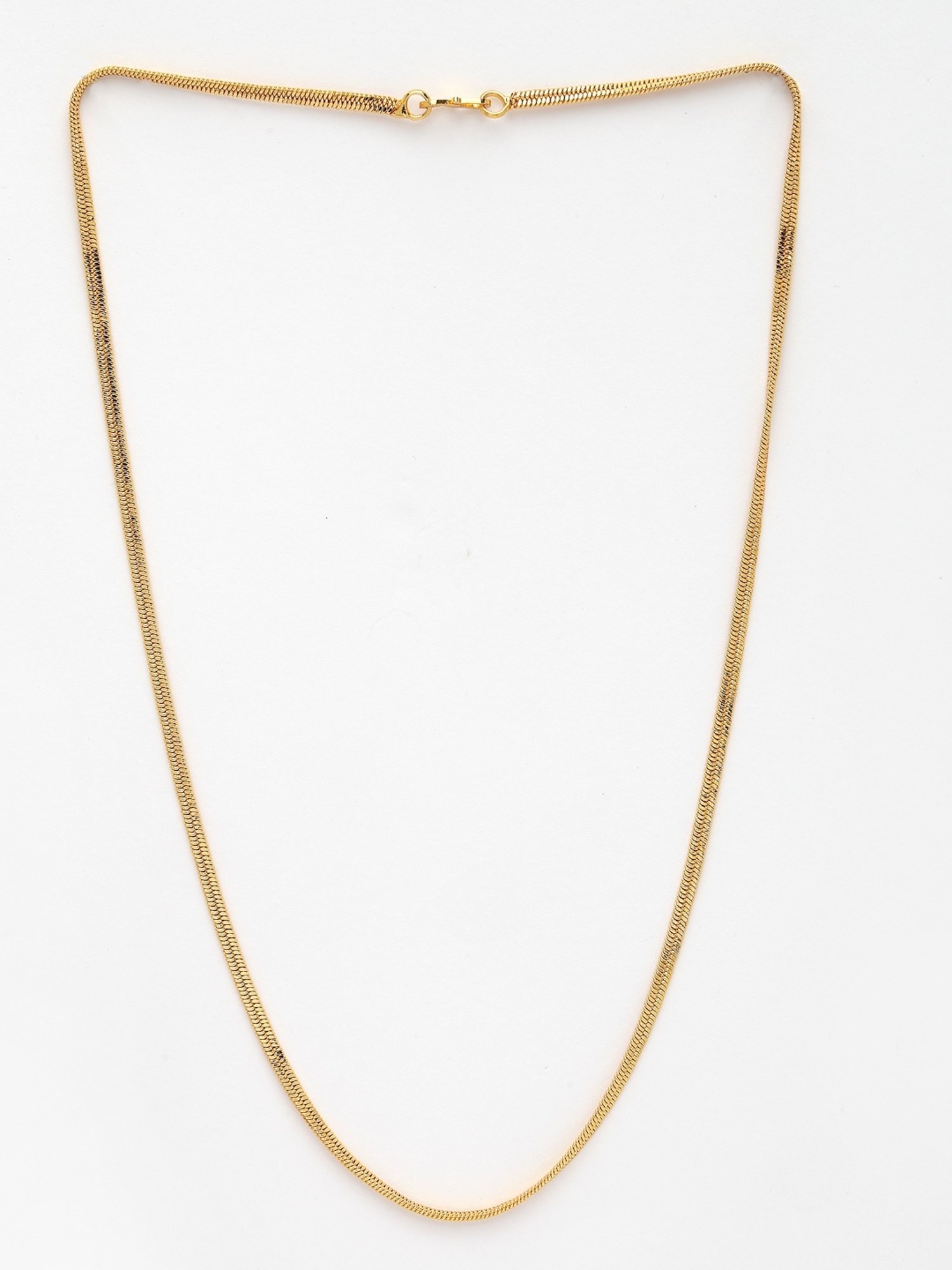 NVR Women's Gold-Plated Minimal Chain - Set of 2