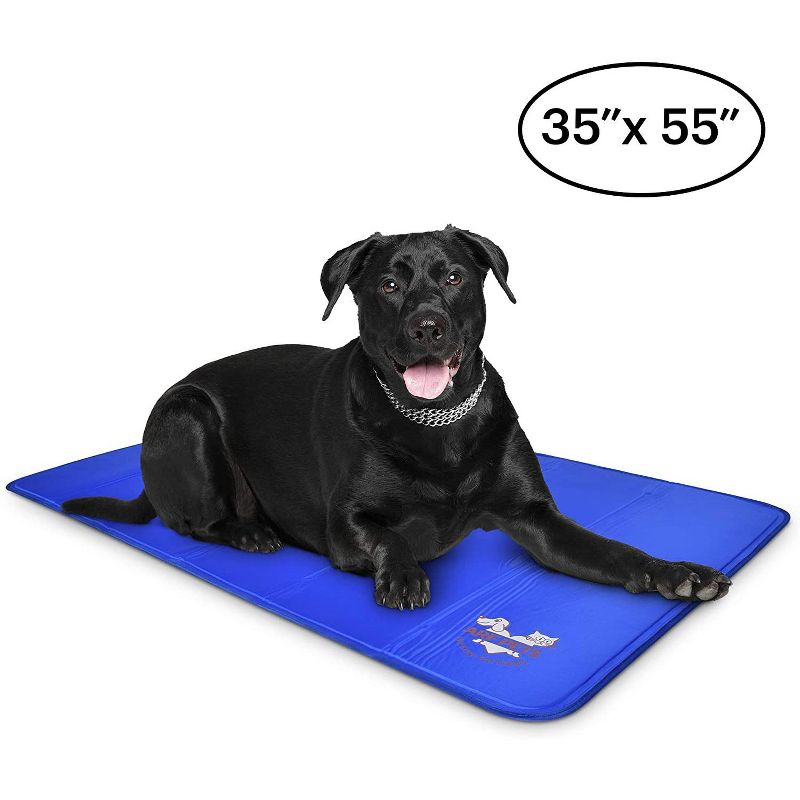 Arf Pets 35 x 55 Ped Dog Self Cooling Mat Pad for Kennels, Crates and Beds