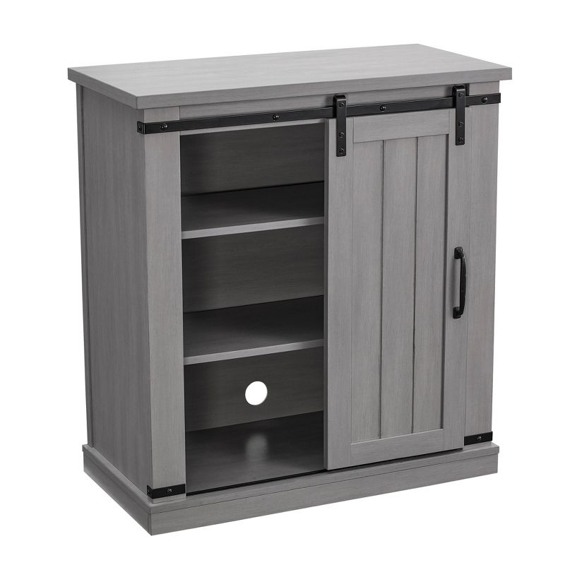 32" TV Stand For TVs up to 40" Gray - Home Essentials