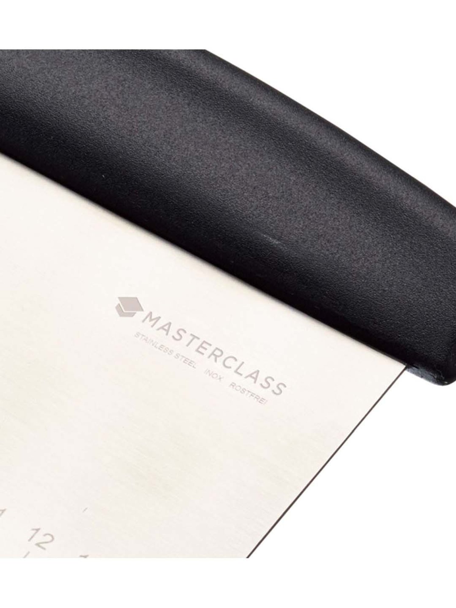 MasterClass Black Stainless Steel Dough Cutter