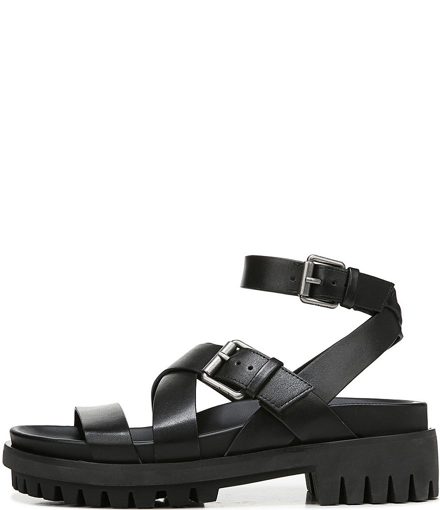 Sam Edelman Eleanora Leather Ankle Wrap Sandals