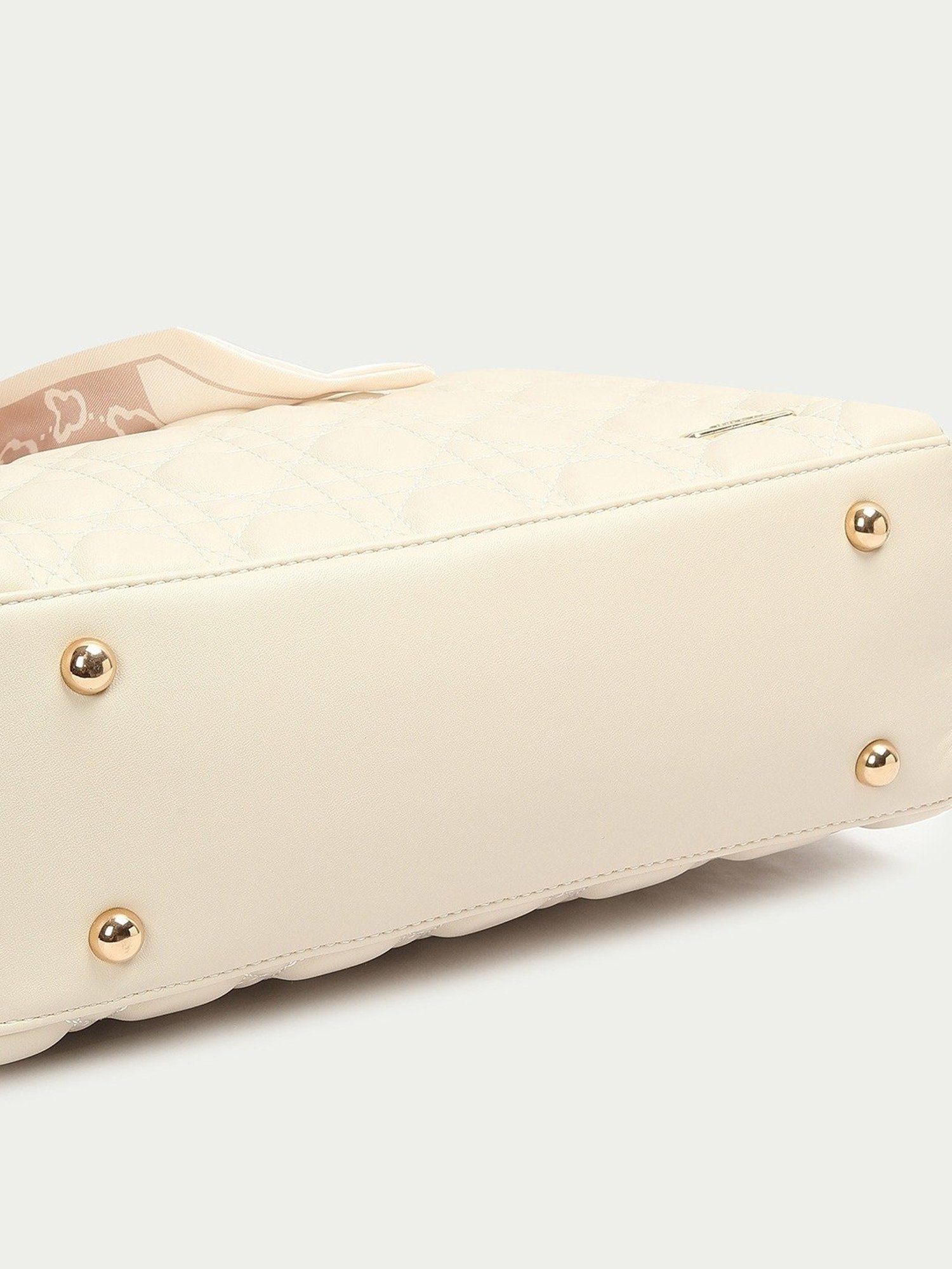 ZOUK Kashmir Blooms Classic Multicolor Printed Medium Handbag