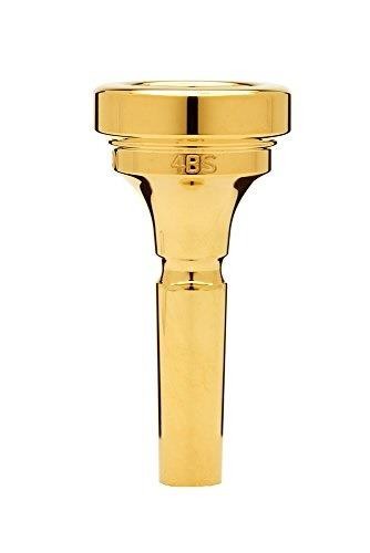 denis wick dw48804bs goldplated medium bore trombone mouthpiece