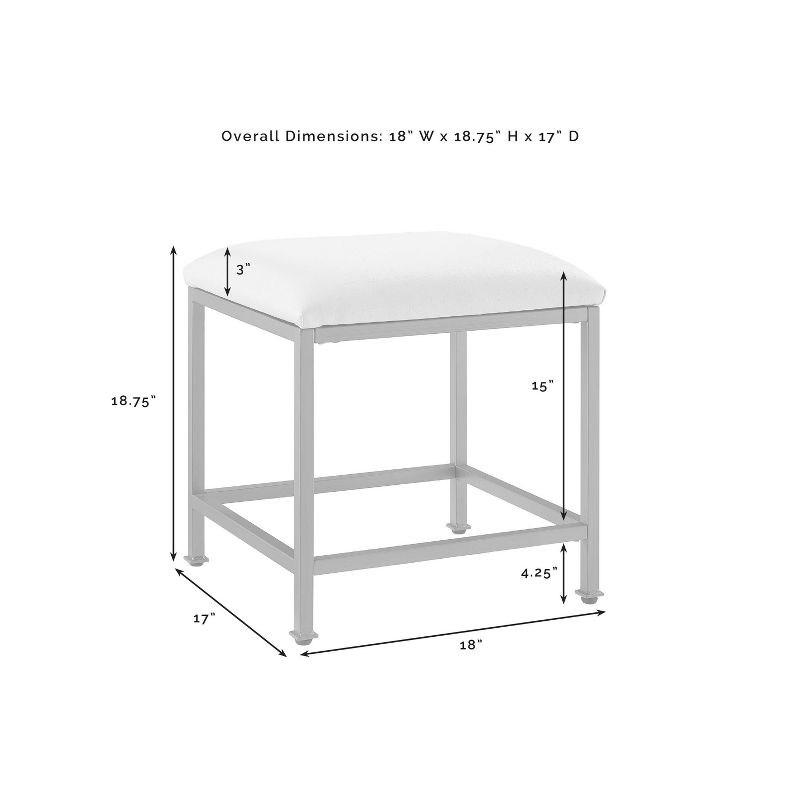 Salisbury Vanity w/Mirror White - Chique