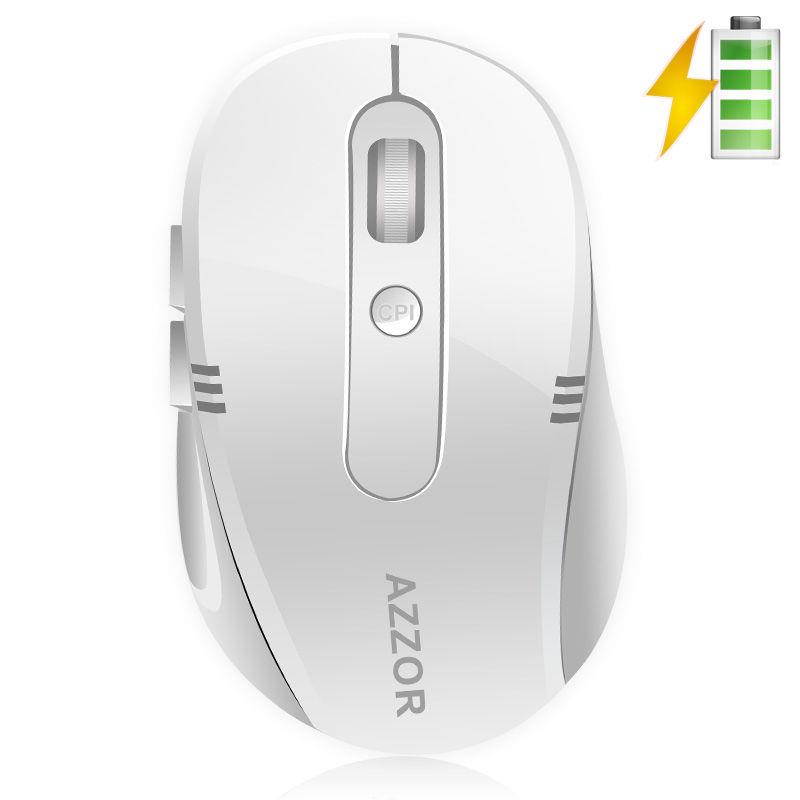 AZZOR S5 Rechargeable MouseRechargeable Wireless Silent Silent Power
