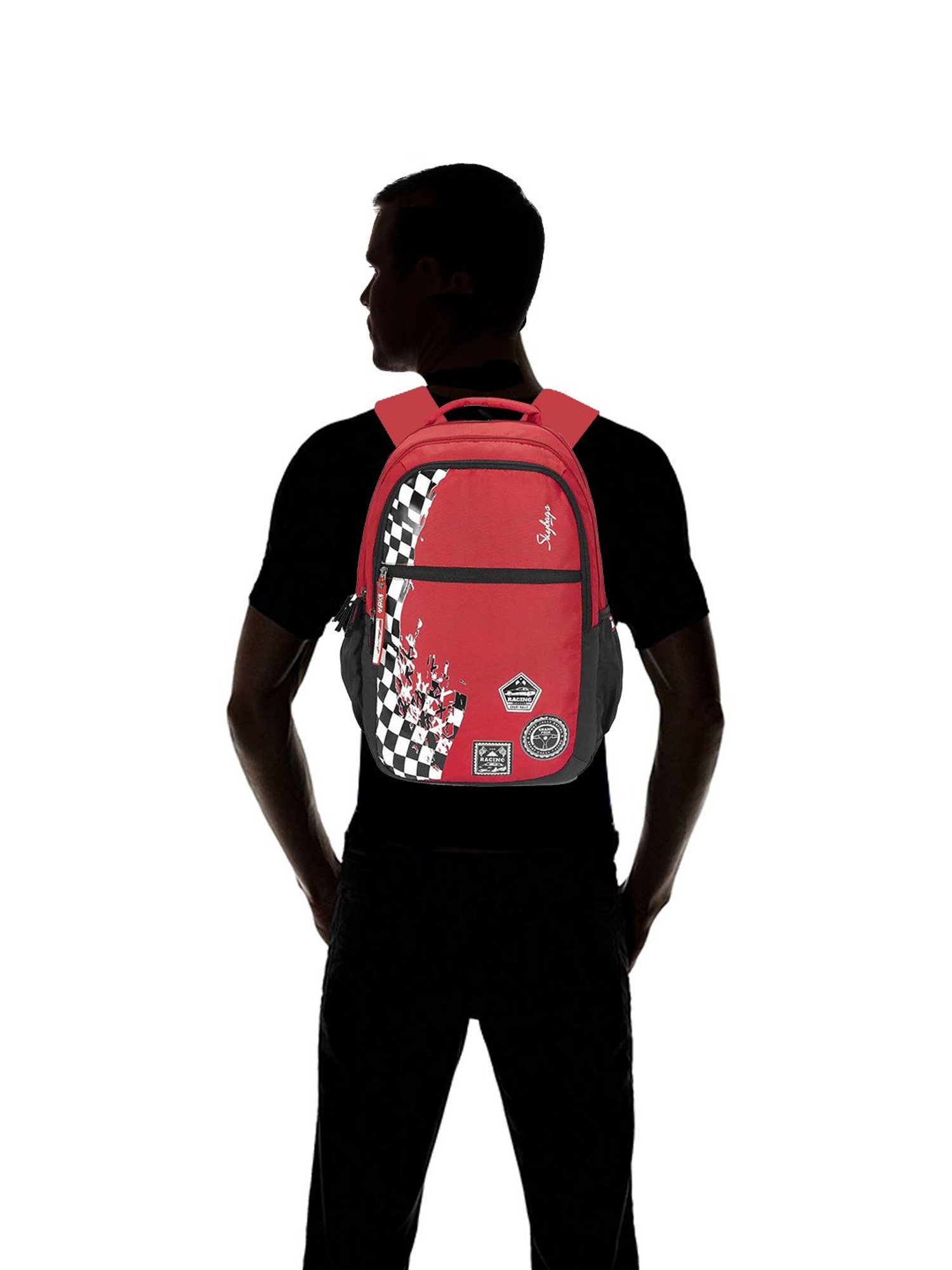 Skybags 28 Ltrs Red Medium Backpack