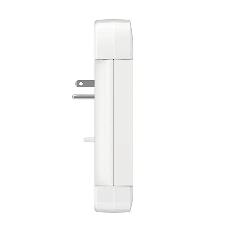 CSP600WSURC5 Professional Surge Protector 900J125V 6 Swivel Outlets 1 USBC Charge Port 1 USBA Charge Port White Wall Tap White Version