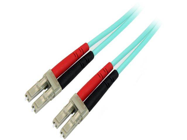 Fiber Optic Cable LC-LC 9/125 Duplex Single-Mode Fiber Cable Yellow 5 meters