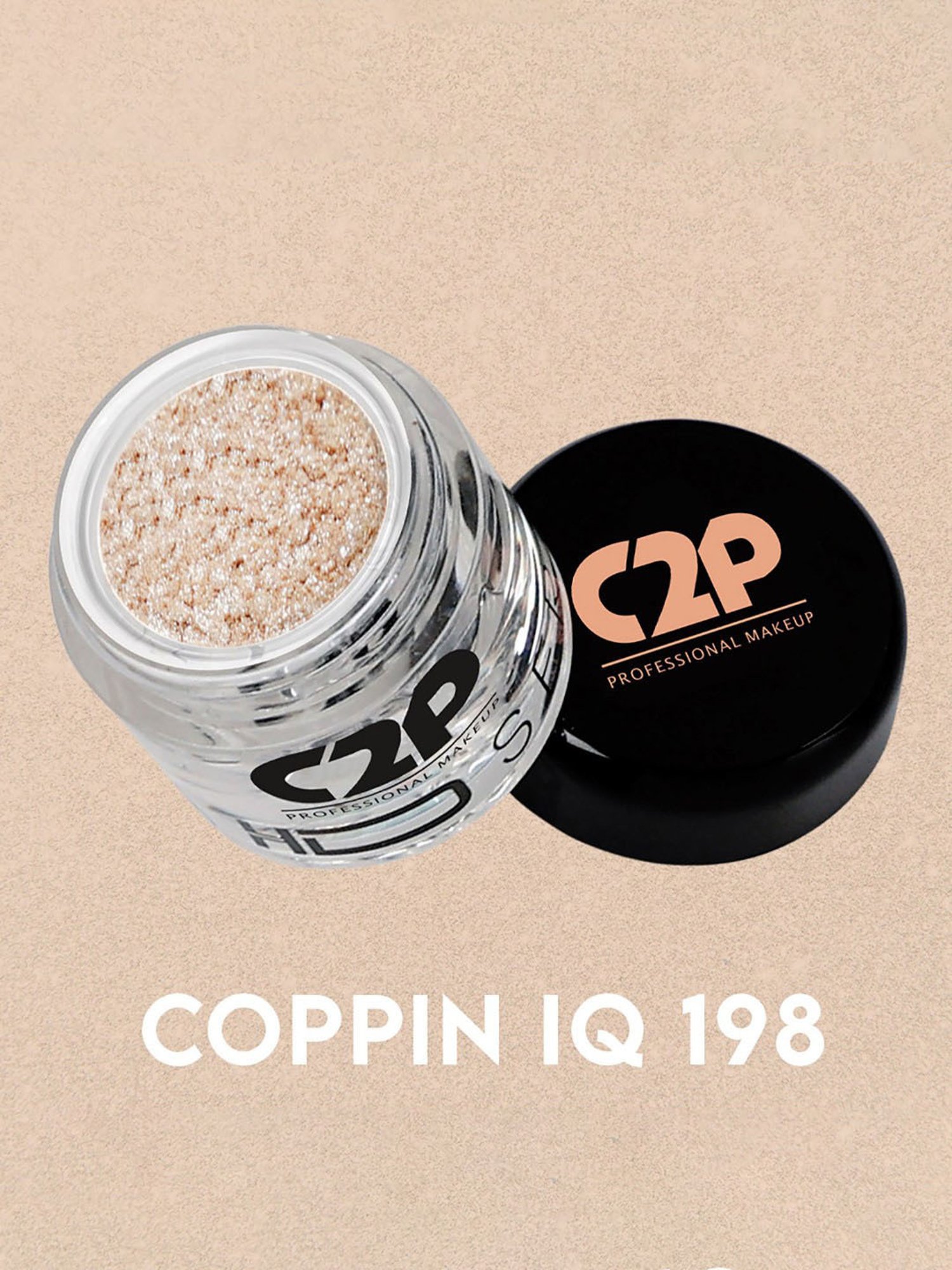 C2P PROFESSIONAL MAKEUP HD Loose Precious Pigments Eyeshadow Coppin Iq 198 - 2 gm