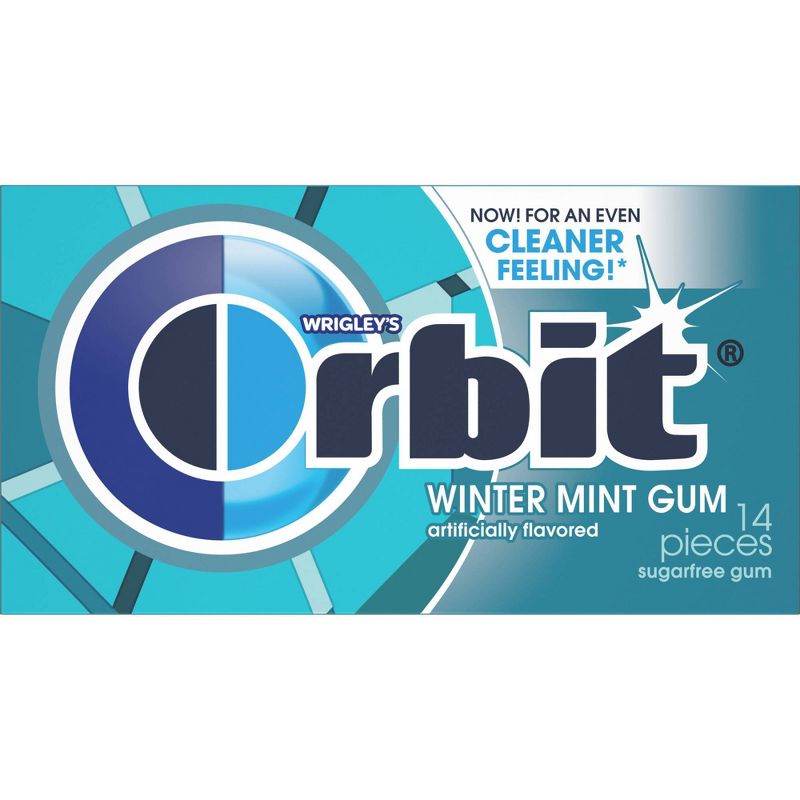 Orbit Wintermint Sugar Free Gum Single Pack - 14 Piece