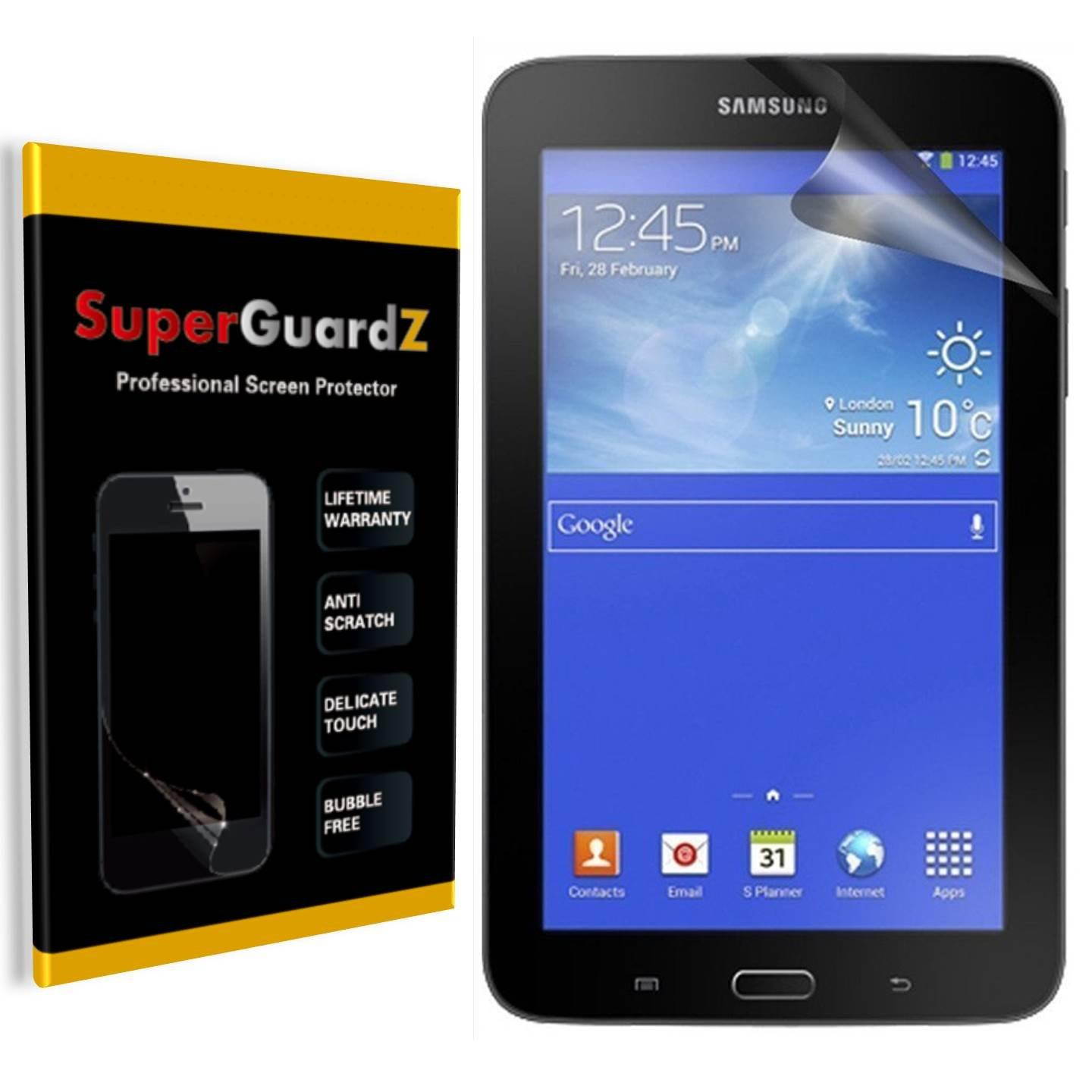 [3-Pack] For Samsung Galaxy Tab 3 8" - SuperGuardZ Ultra Clear Screen Protector, Anti-Scratch, Anti-Bubble