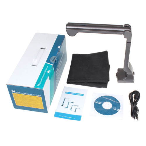 Ship via UPS! Fast High Speed A3 A4 A5 Files Book Photograph Video Scanner w/ HD 5.0MP Cameras