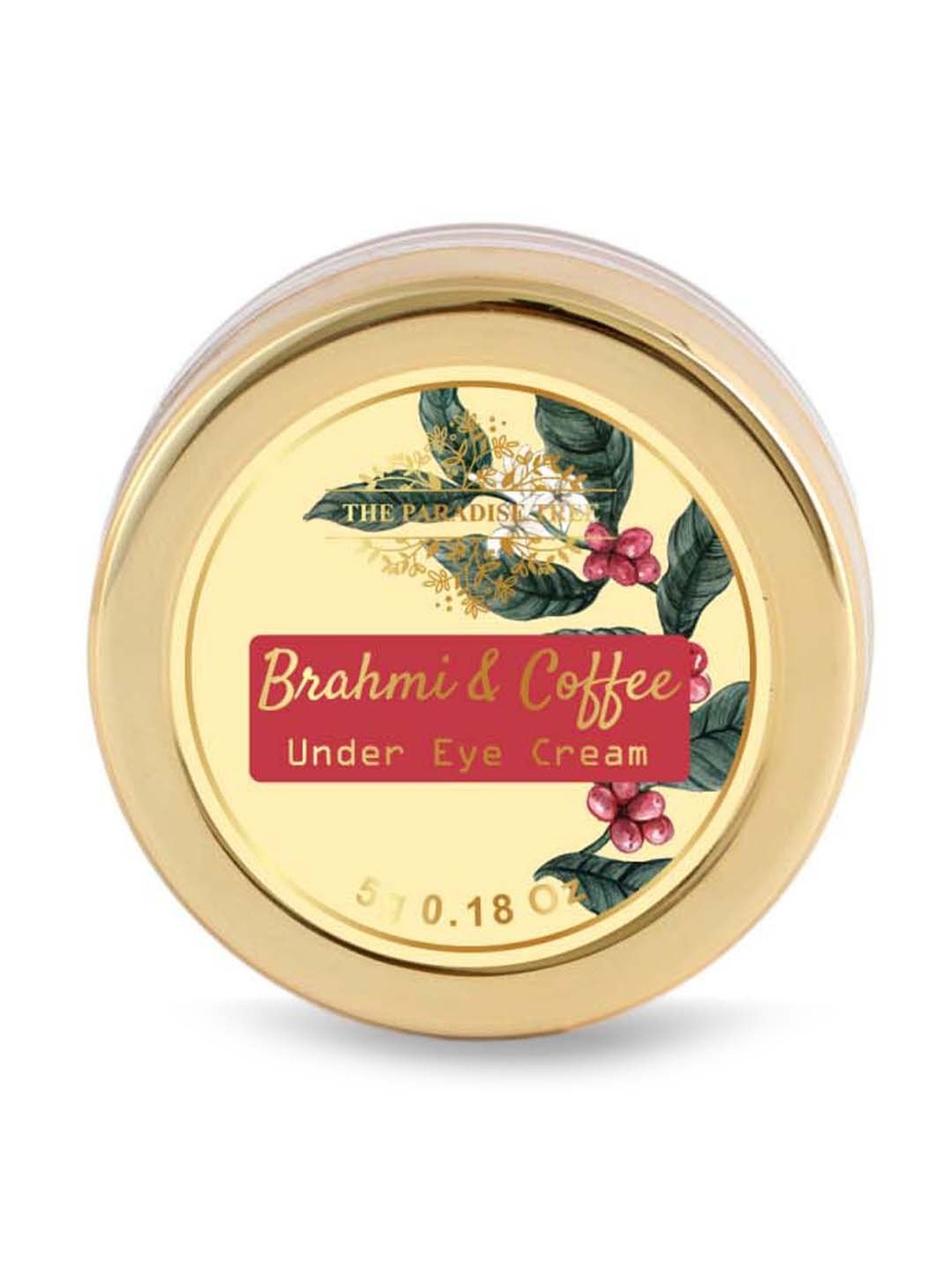 The Paradise Tree's Brahmi and Coffee Under Eye Cream - 5 gm