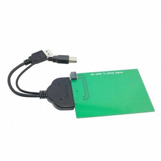 FVH USB 3.0 to SATA 22pin 2.5" Hard Disk to WD5000MPCK SFF-8784 SATA Express SSD Adapter U3-067/SA-118