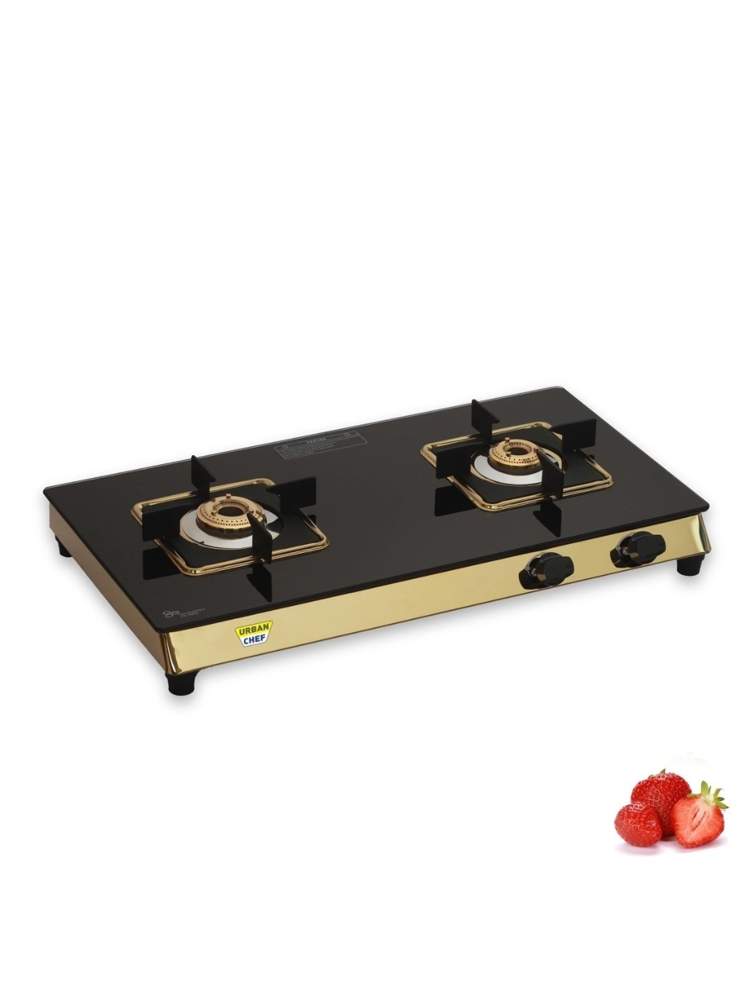 Range Kleen 4pc Porcelain Drip Pan Set Black