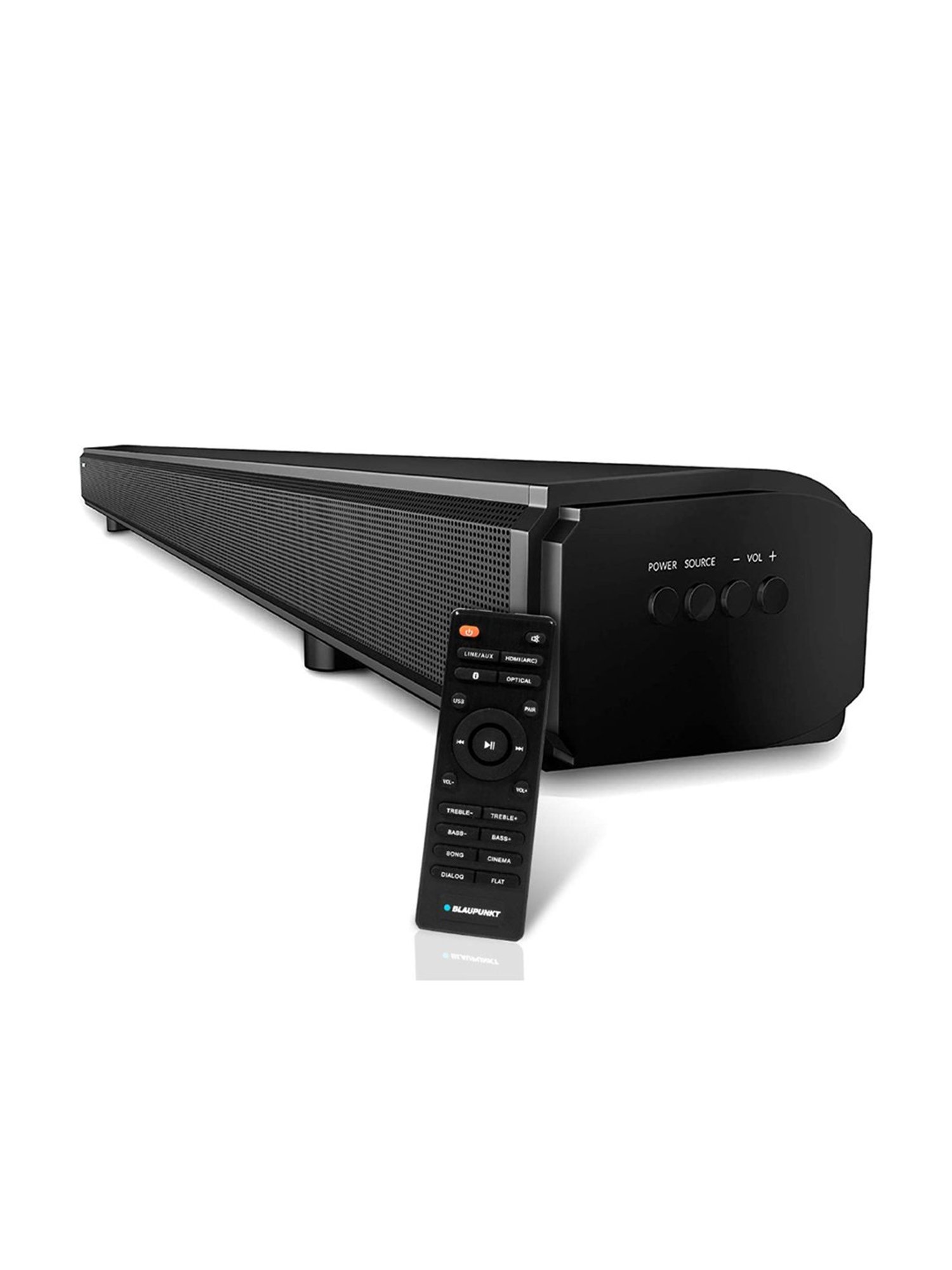 Portronics Decibel 24 | 10W Bluetooth Soundbar Speaker With In Built Mic (Black)