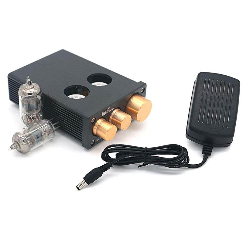 6J1 Mini Vacuum Tube Preamp Audio HiFi Stereo PreAmplifier Treble Bass Control