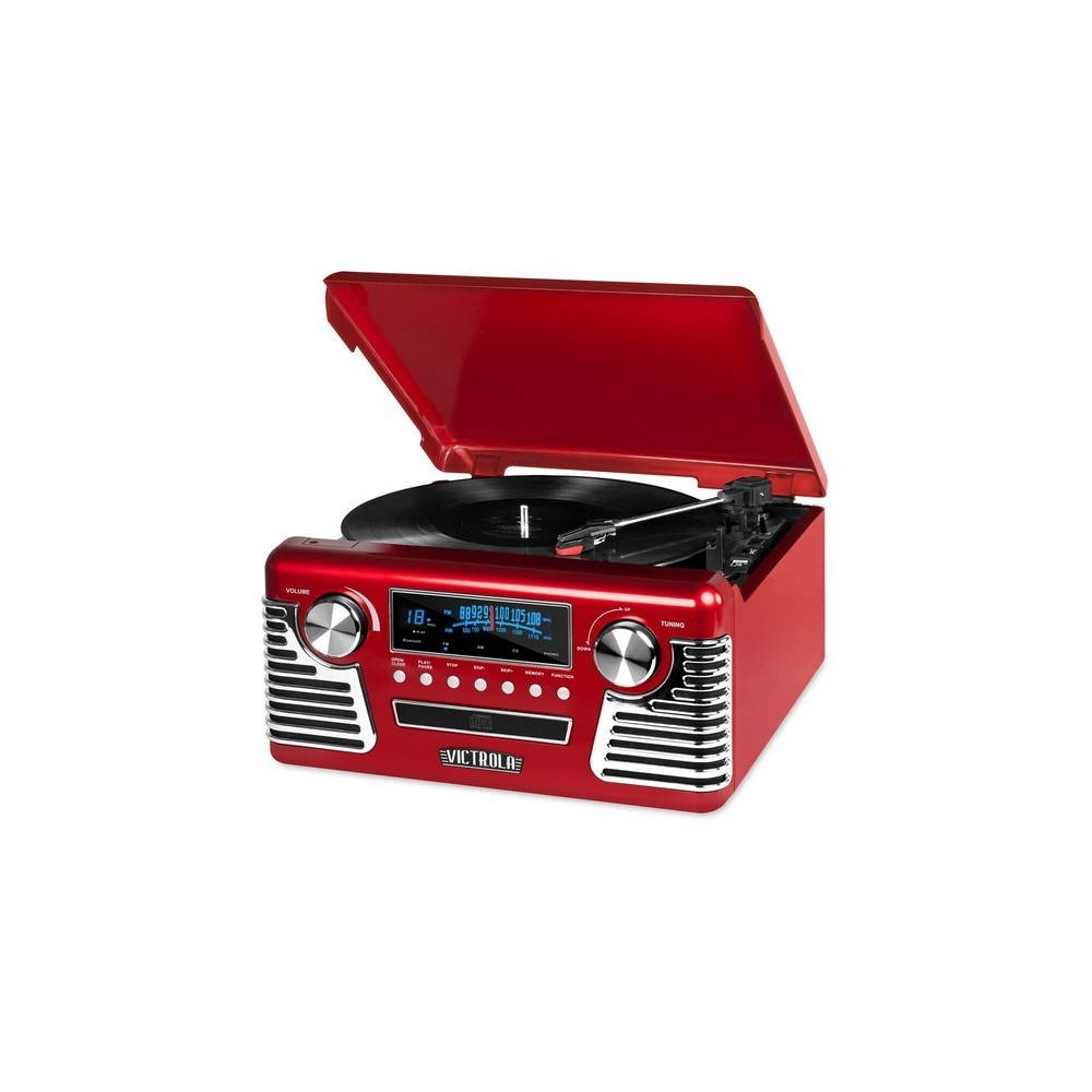 Bluetooth Stereo Turntable with CD