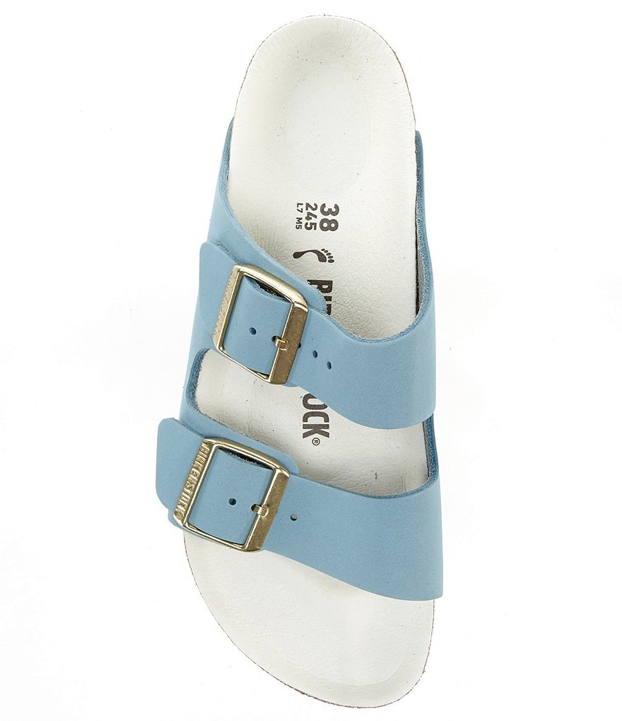 Birkenstock Women's Arizona Nubuck Suede Soft Footbed Sandals