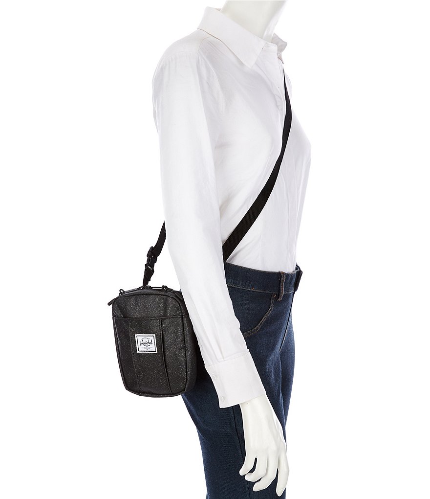 Herschel Supply Co. Cruz Black Metallic Crossbody Bag