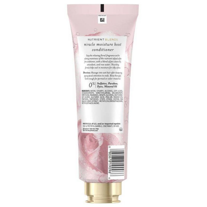 Pantene Nutrient Blends Moisture with Rosewater Conditioners - 8 fl oz