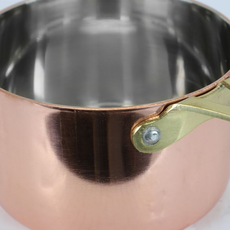 Gibson Rembrandt 3.3 inch Mini Sauce Pan, Copper Plated