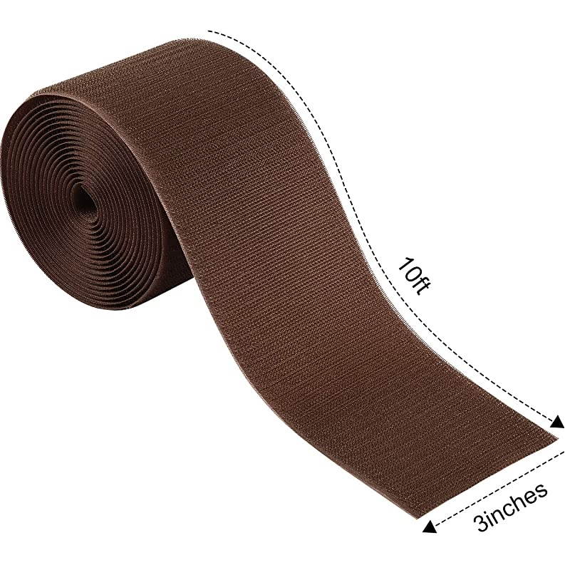 Floor Strip Cord Cover Grip Floor Protector Carpet Management Hold Cords in Place Keep s Organized Protect Cords and Prevent a Trip Hazard 3 Inch x 10 Feet 20 Feet Brown
