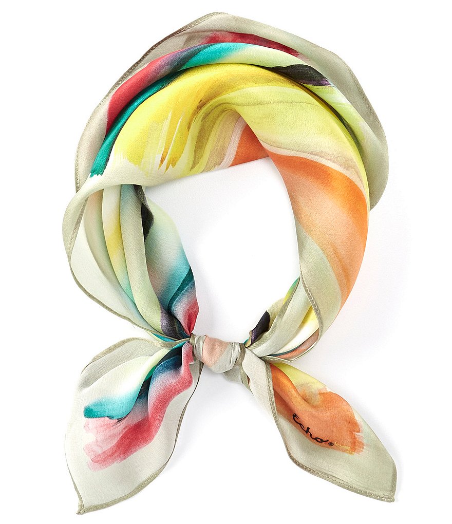 Lauren Ralph Lauren Carolyn Silk Square Scarf