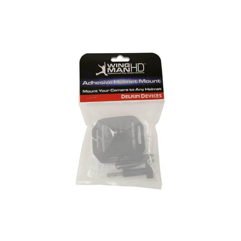 DDWING-ADH Adhesive Helmet Mount for Wingman HD Camera (Black)