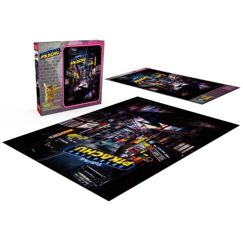 Buffalo Games Entertainment: Pokemon Detective Pikachu Poster Puzzle 500pc