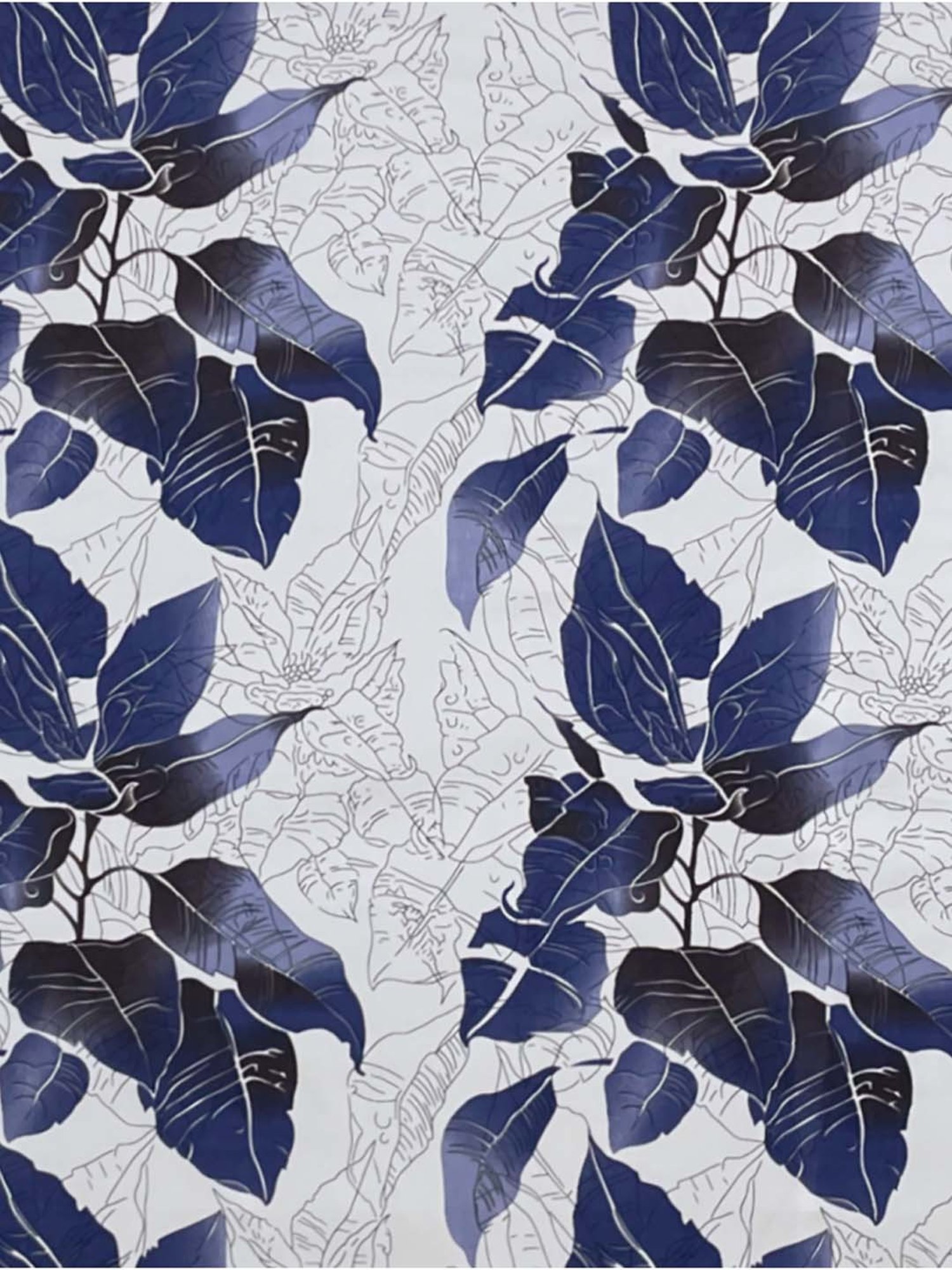 Welspun Bliss Light Silver & Blue Microfibre 120 GSM Shell Double Bed Quilt