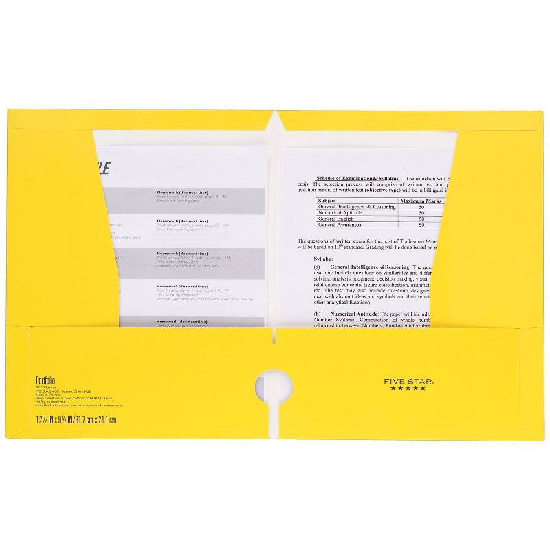 Day Designer Padfolio with Notepad Black - Blue Sky