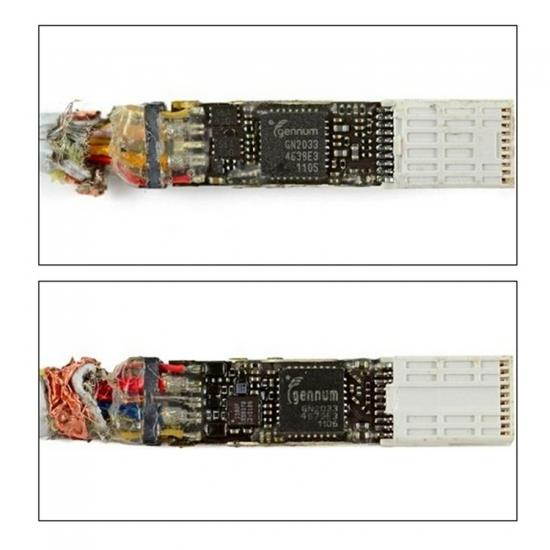 Cablecc 2m Thunderbolt Port to Thunderbolt Male to Male Video Data Cable  for MacBook 2013 2014 2015