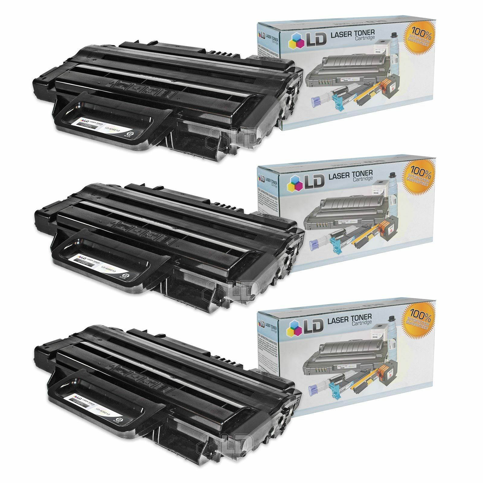 LD 406212 Type SP-3300A Set of 3 Black Toner Cartridge for Ricoh  SP3300DN SP3300