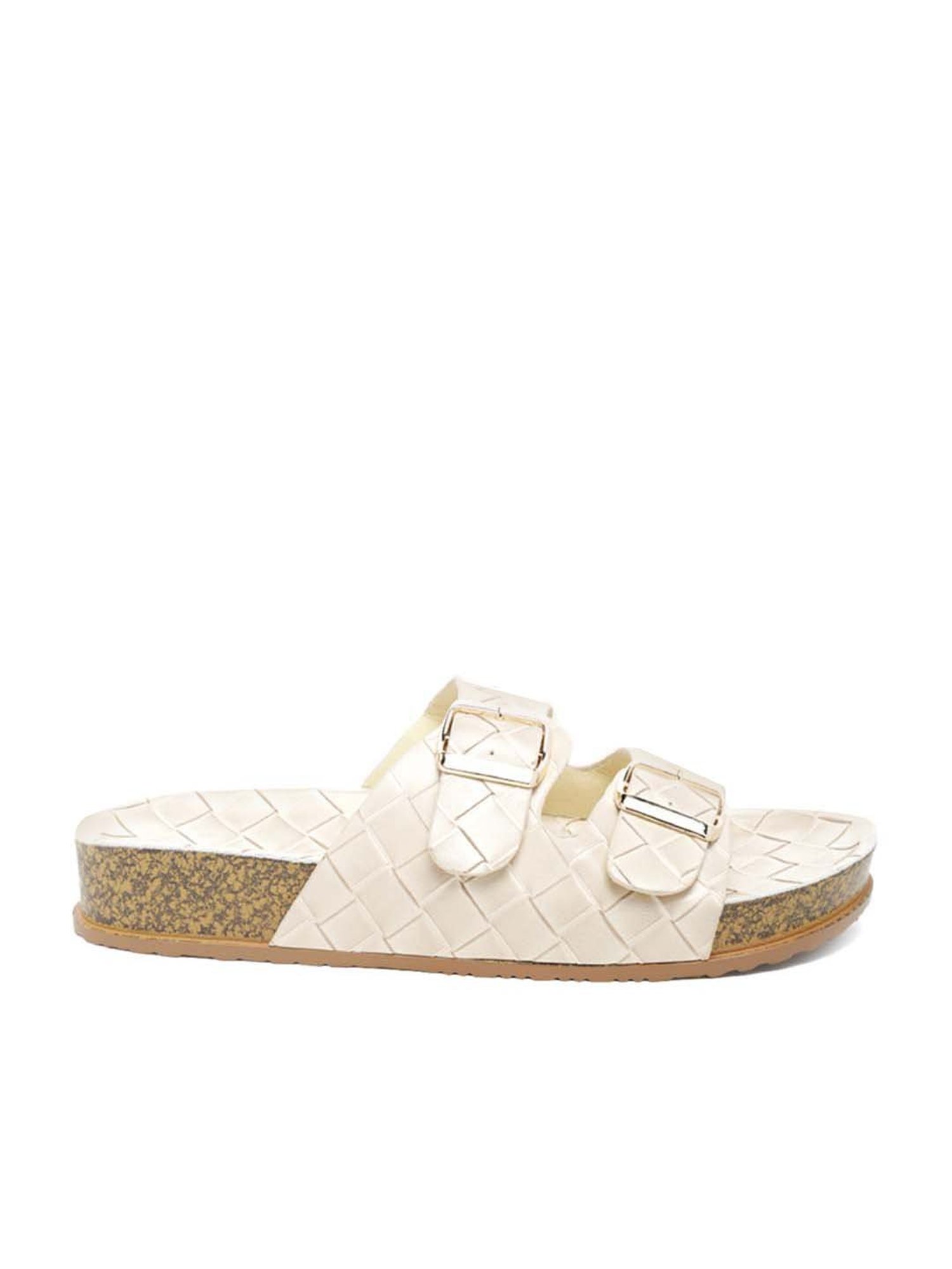 London Rag Women's Beige Casual Sandals