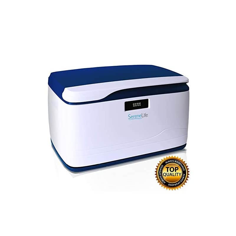 Locking Storage Container Bin - 8 Gallon Large Capacity - Stackable Storage Tote Deck Tough Box - Durable Plastic Household Organizer Bin with Lid, Combination Lock Security - SLSBIN10