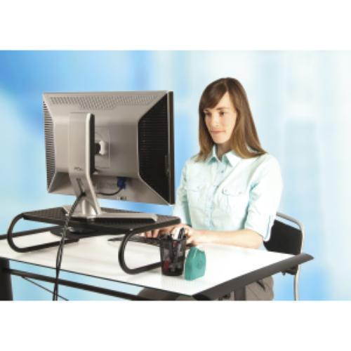 Allsop 30336 Display Stand - Up to 50.00 lb - Up to 21" Monitor - Black