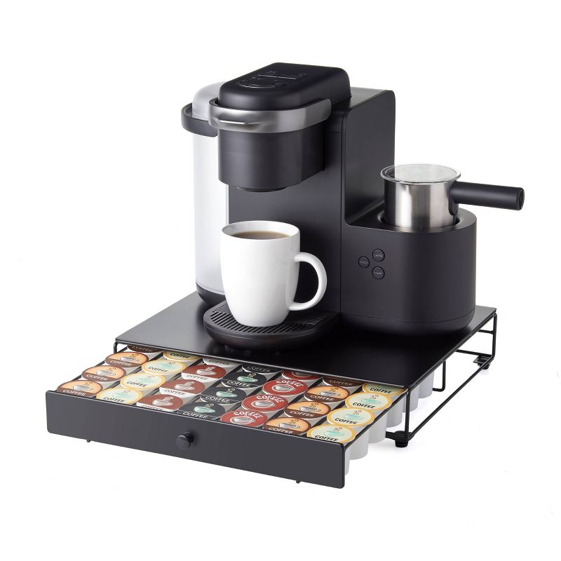 Nifty 42 K-Cup Rolling Drawer - Black