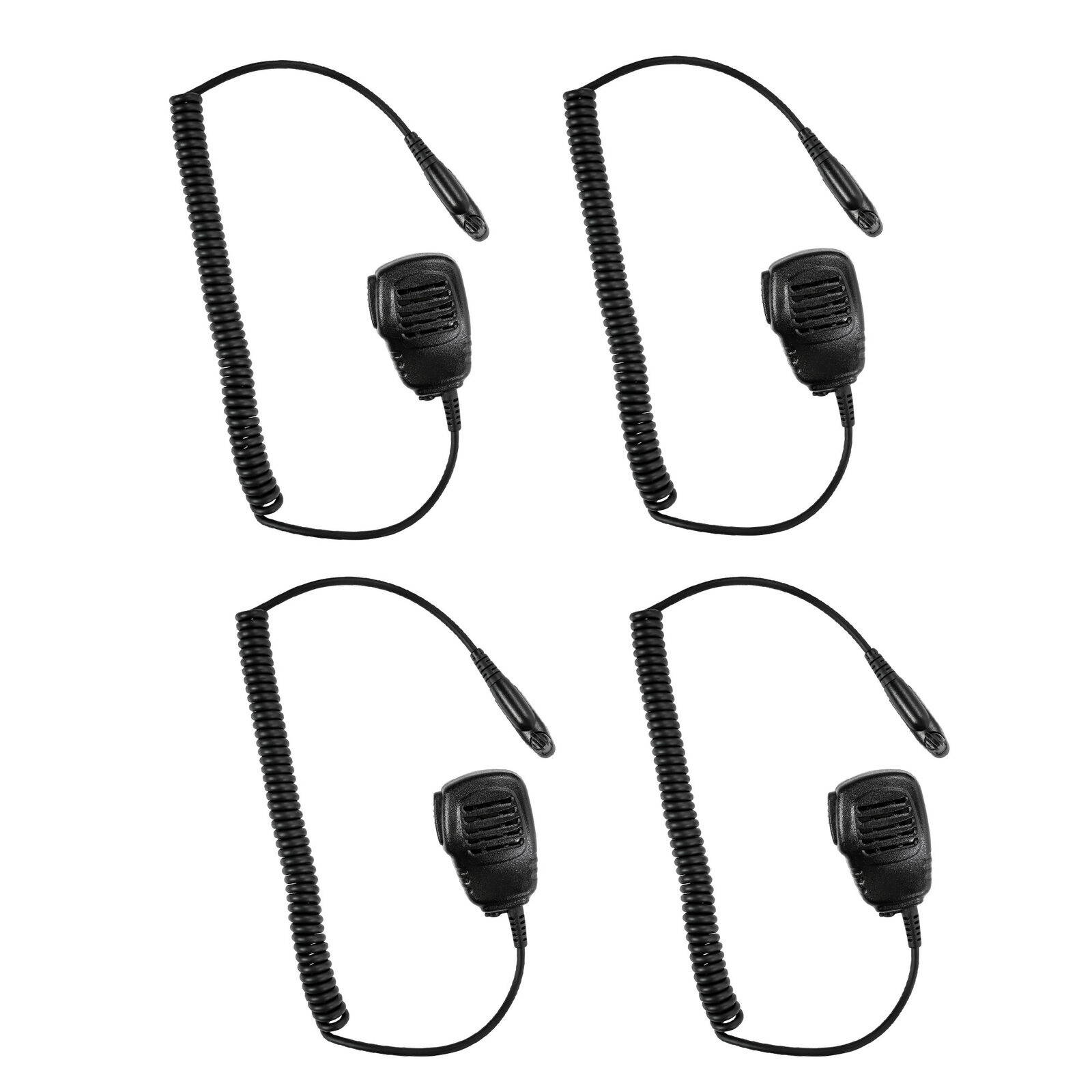 4 pcs Speaker Microphone for Hytera HYT TC-3600 TC-3600M TC-610S TC-710