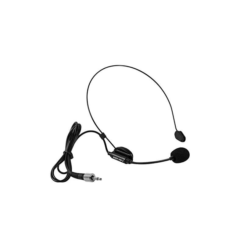 HM3 Headworn Microphone Handsfree microphone use for singers aerobics instructors presenters teachers etc Adjustable microphone gooseneck sturdy metal frame