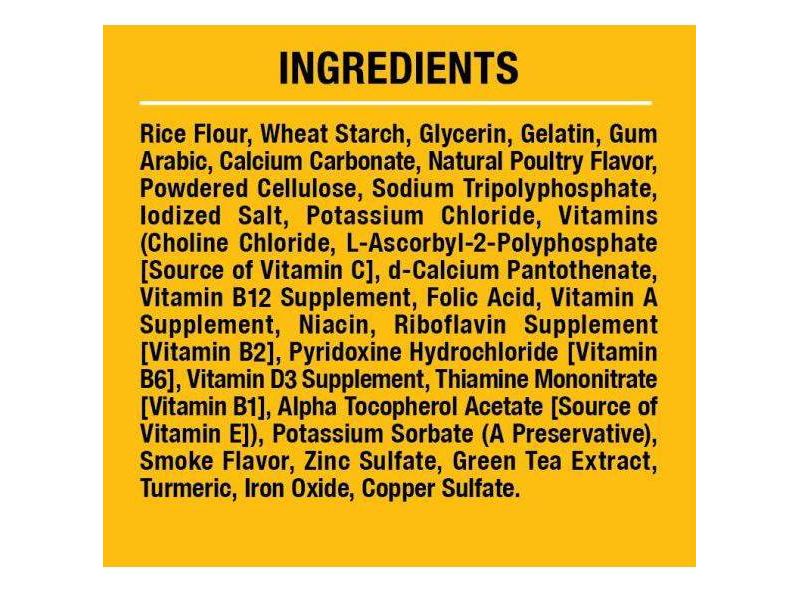 Pedigree Dentastix Original Small Medium Chicken Dental Dog Treats - 25ct