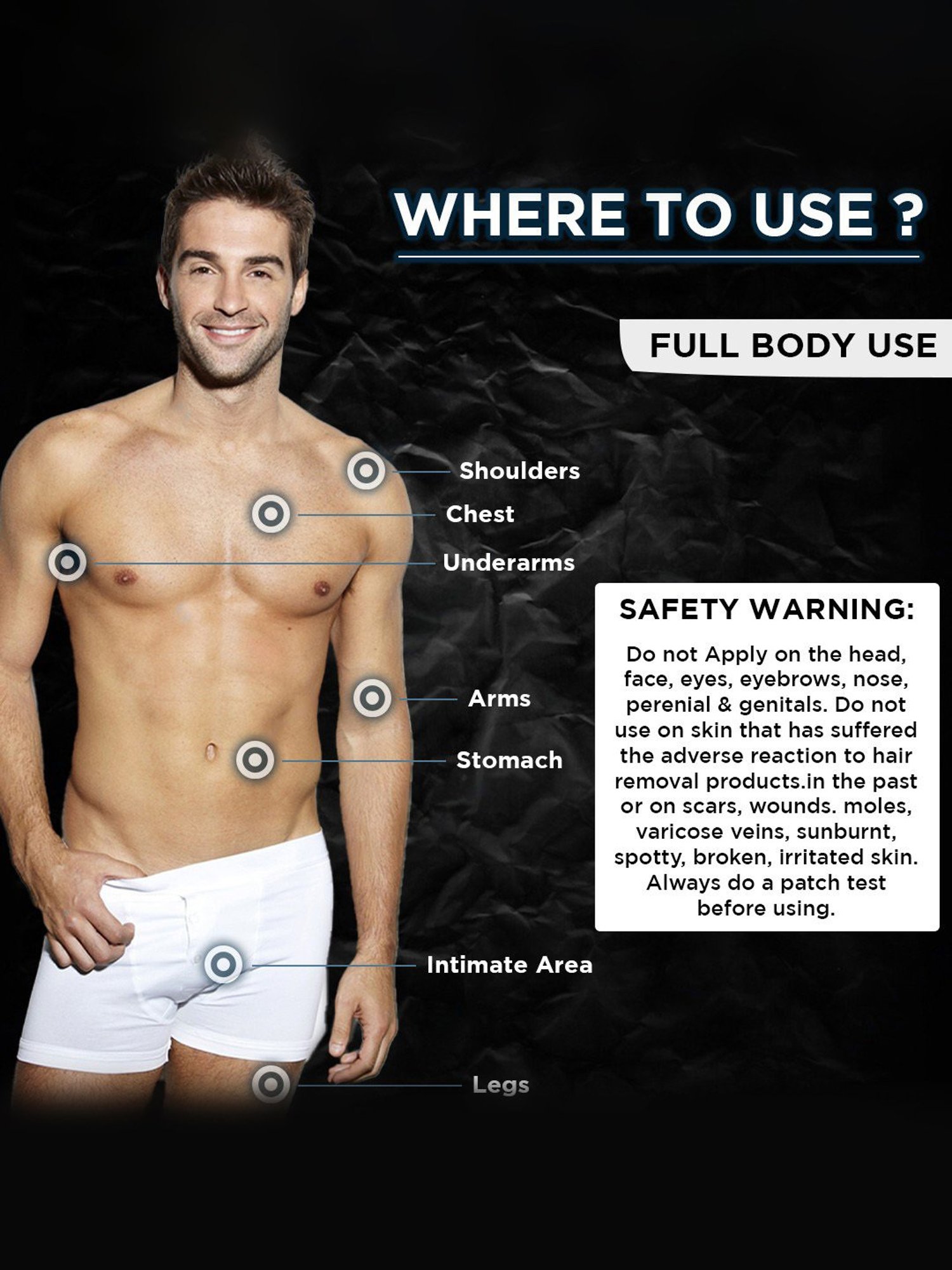 Mancode Hair Removal Spray - 200 ml