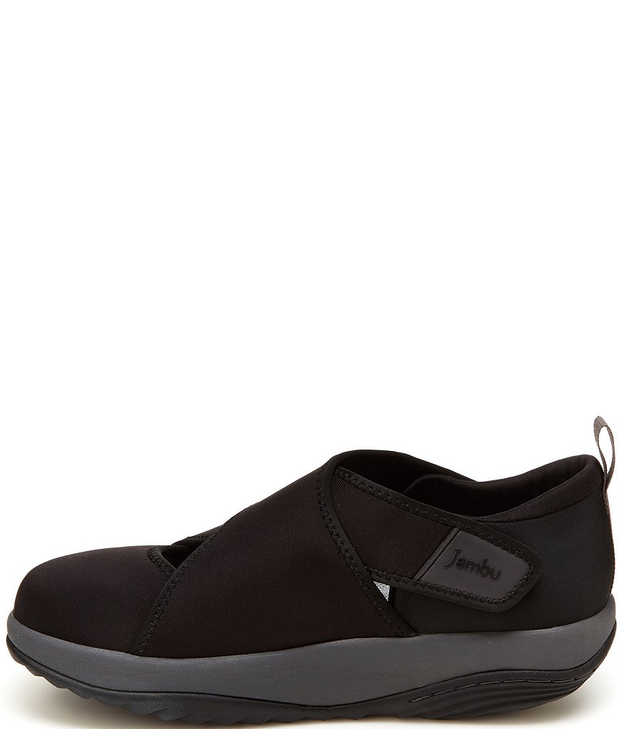 Jambu Millie Cross Band Strap Slip-On Wedge Sneakers