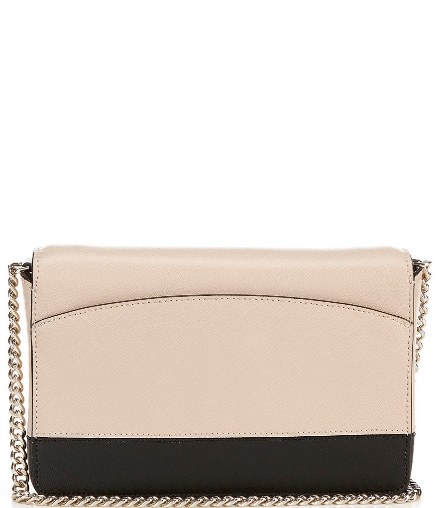 kate spade new york Spencer Colorblock Flap Snap Chain Crossbody Bag