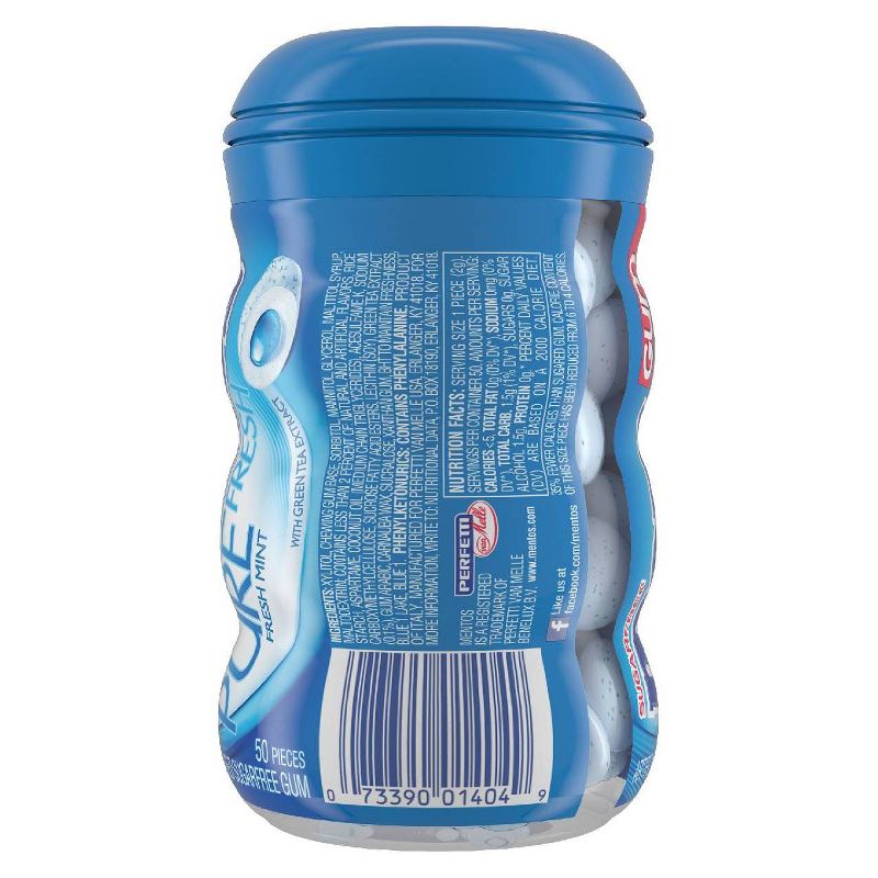 Mentos Fresh Mint Gum - 50ct