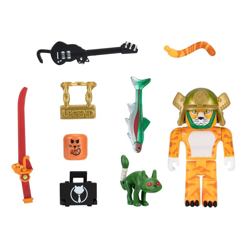 Roblox Avatar Shop Series Collection - Legend of Cat Figure Pack (Includes Exclusive Virtual Item)