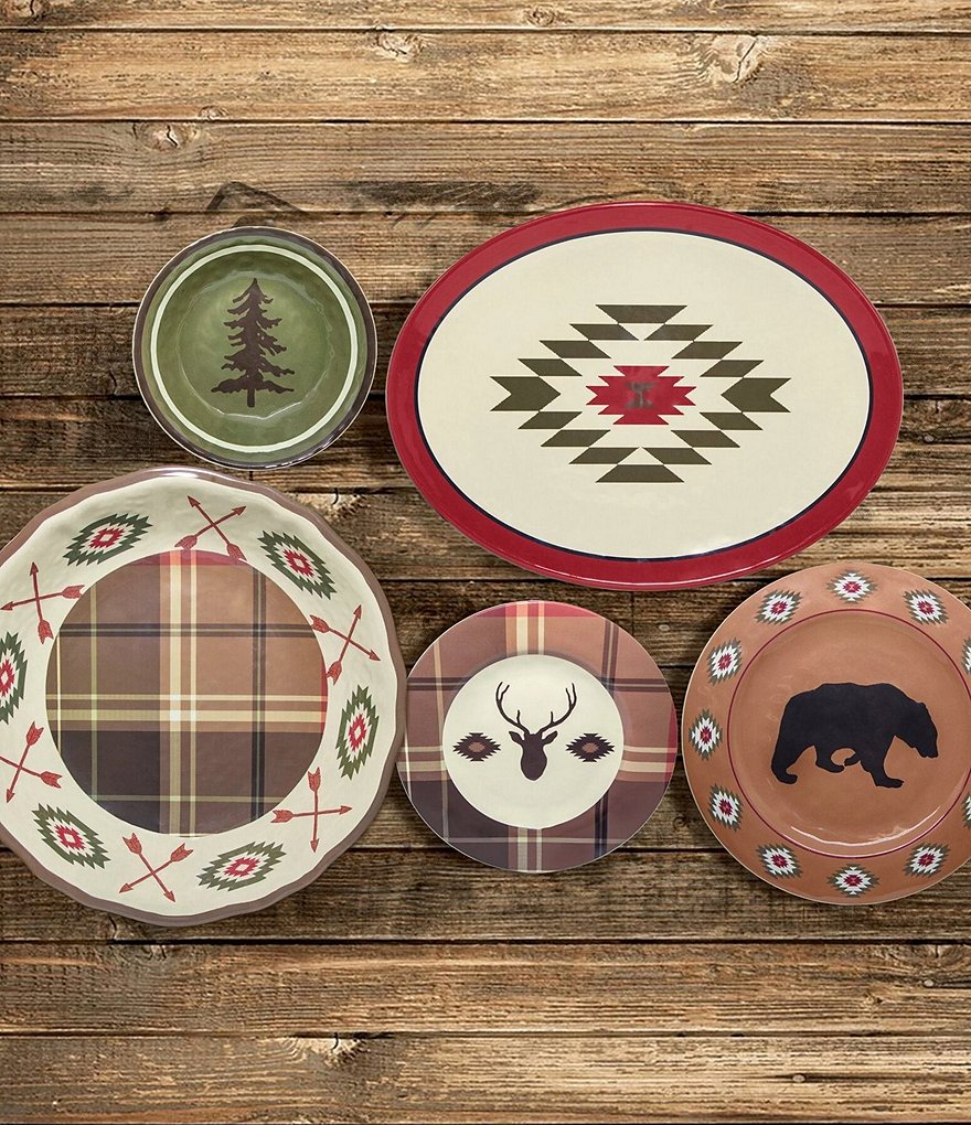 HiEnd Accents Bear Melamine Bowl, Set of 4