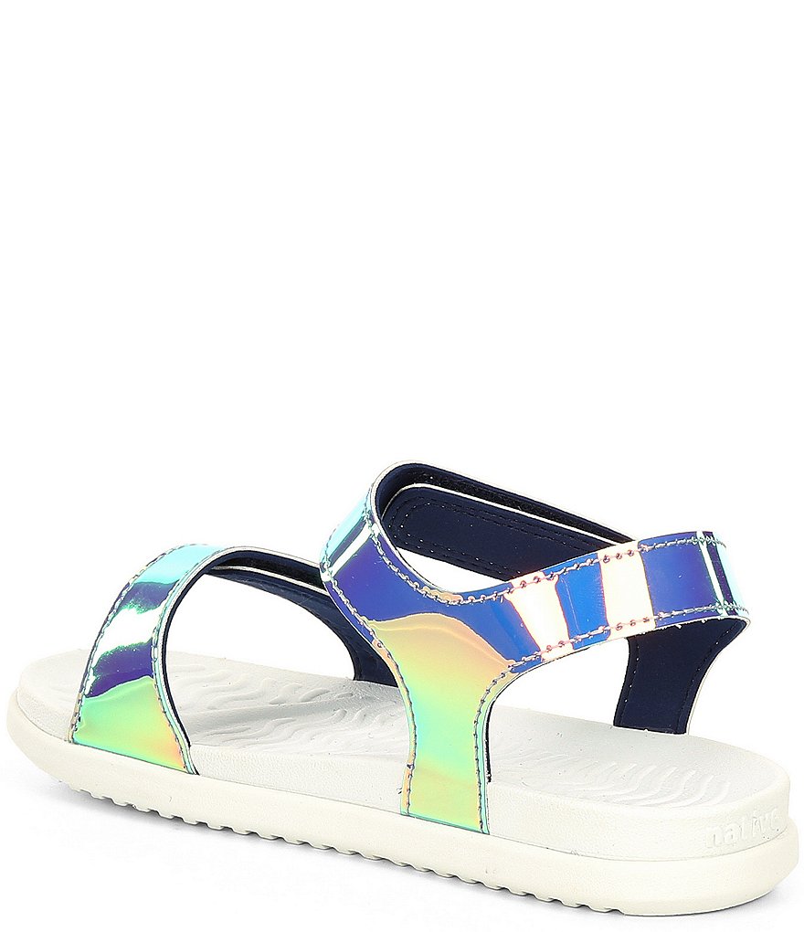Native Girls' Charley Hologram Sandals (Toddler)