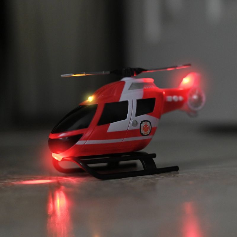 Maxx Action Lights & Sounds Fire Station Playset with Two Mini Rescue Vehicles and Working Intercom